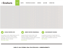Tablet Screenshot of ecoaura.org
